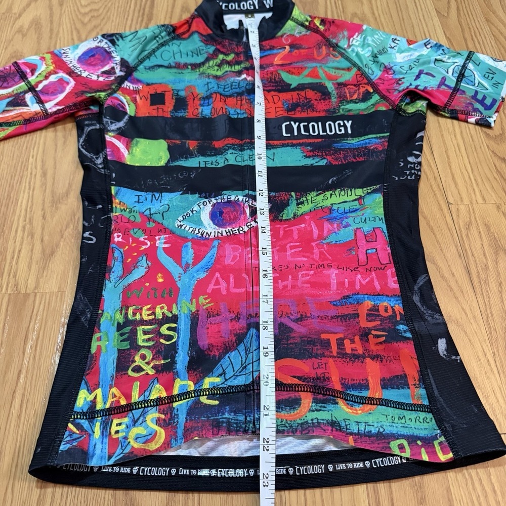 Cycology Performance 8 Days Women's  Short Sleeve Cycling Jersey Size S Epic - Picture 9 of 10